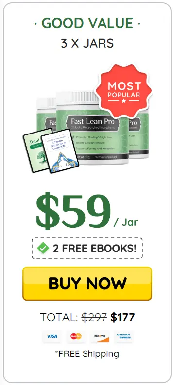 Fast Lean Pro 3 bottle 